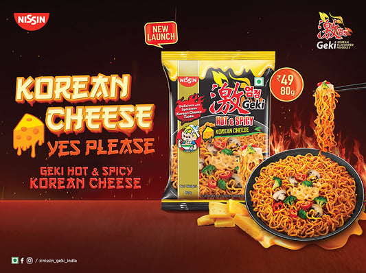 Nissin Launches “Nissin Geki Noodles”, a New Brand of Korean Noodles