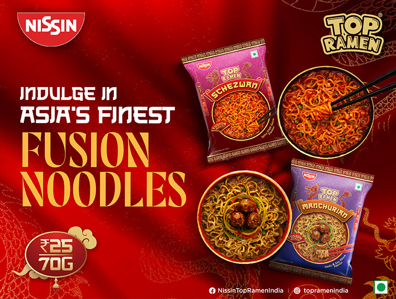 Nissin launches the “All new Fusion Noodle flavours- Manchurian and Schezwan"