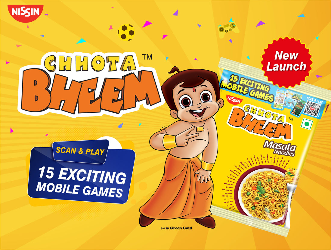 Power Up Snack Time with Nissin Chhota Bheem Masala Noodles