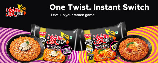 KimCheese & TruffCarbo: The New Twist in Geki Korean Ramen